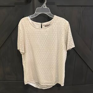 Banana Republic White Blouse